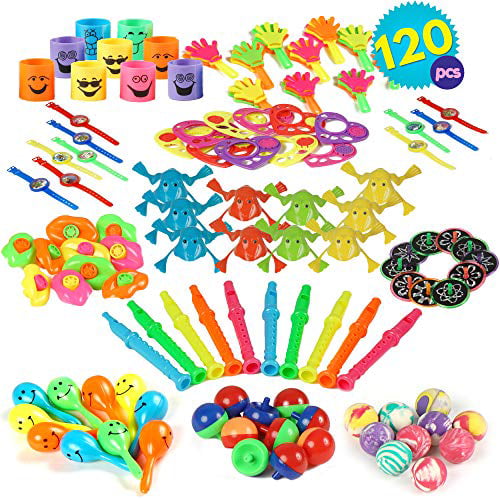 100 Easter small Party Bag Fillers Toys favours Lucky Dip Prizes Trick Treat