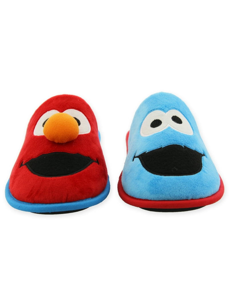Walmart Exclusive: Sesame Street Elmo Cookie Monster Plush Scuff