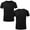 Black, variant on Men's Waffle T Shirts Heavyweight Crewneck Knit Shirts Lightweight T-Shirt Streetwear Gym Tops Moisture Wicking Basic Tees