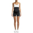 thumbnail image 3 of Times Two Maternity Overbelly Super Soft Five Pockets Shorts, 3 of 3