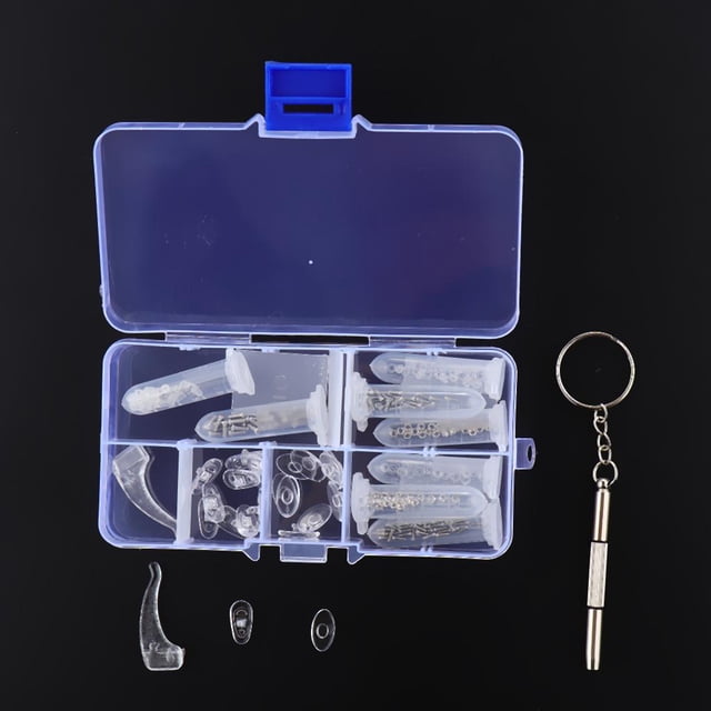 de Herramientas de Repación de Plástico con Tuerca shamjiam Kits de reparación de gafas