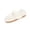 A125#White, variant on ichuanyi Slippers for Women Fuzzy House Slip on Indoor Outdoor Bedroom Home Shoes Furry Fleece Lined Ladies Comfy Female Indoor Cotton Flats Shoes