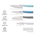 thumbnail image 6 of KitchenAid 4-Piece Chef Knife Set with Blade Covers, High-Carbon Japanese Steel, Multicolor, 6 of 9