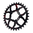 thumbnail image 3 of Bike Chainring, 32T Round Chainwheel Hollow Single Chain Positive and Negative Tooth Disc Chainring, 3 of 7
