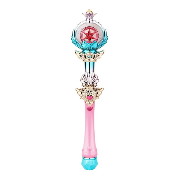Varitas de hadas luminosas para niñas, accesorios de disfraz, juguete de imitación, ángel de hadas para foto Estilo B Yuyangstore Varitas de dibujos animados