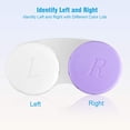 thumbnail image 2 of DAMAIE 12PCS Contact Lens Case, Colorful Contact Lens Box Left/Right Eyes Holder Container, Outdoor Mini Contact Lens Soak Storage Kit, 2 of 7