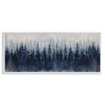 thumbnail image 5 of Stupell Industries Rustic Blue Forest Tree Line Fir Woodland, 24 x 10,Design by Carol Robinson, 5 of 5
