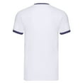 thumbnail image 2 of Fruit of the Loom Mens Contrast Ringer T-Shirt, 2 of 4