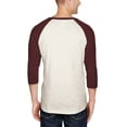 thumbnail image 3 of Ma Croix Mens Baseball Raglan 3/4 Sleeve T-Shirts Activewear Team Jersey, 3 of 6