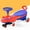 Red, variant on Datingday 12V Kids Electric Ride On Car,2 In 1 Swing Car With LED Wheels & Music, Ages 3-8, Perfect Gift For Kids, Grey