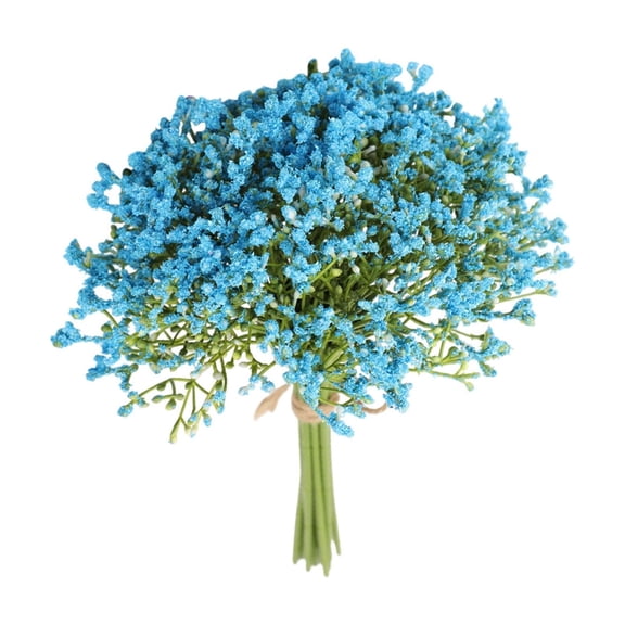 Moocorvic Artificial Baby's Breath Wedding Flowers Bouquets for Bride Bridesmaid, 12 Heads Flower Home Party Decor