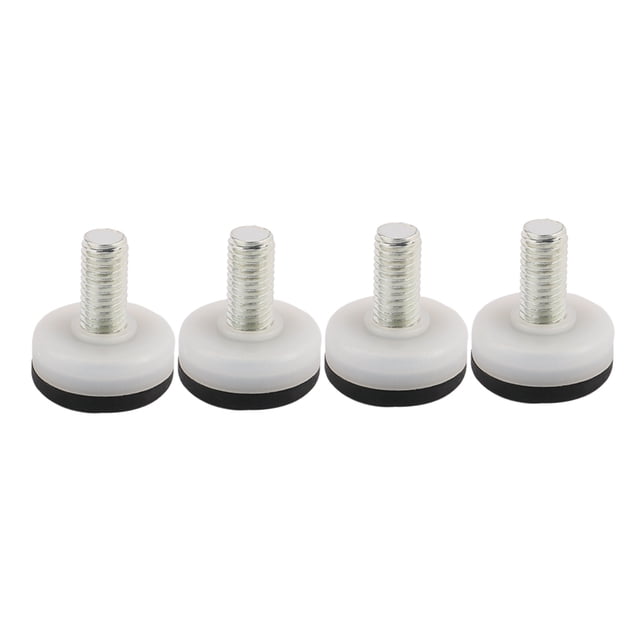 Pata niveladora ajustable para muebles M10x20mm, 4 piezas