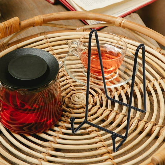 LEXSOMEO 2Pcs Plate Holder Easel Display Stand Plate Holder Display Stand Holders Iron Easels for Display Pictures