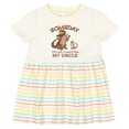 thumbnail image 3 of Inktastic Someday I'll Rock a Beard Like My Uncle-bearded Dragons Girls Baby Dress, 3 of 5