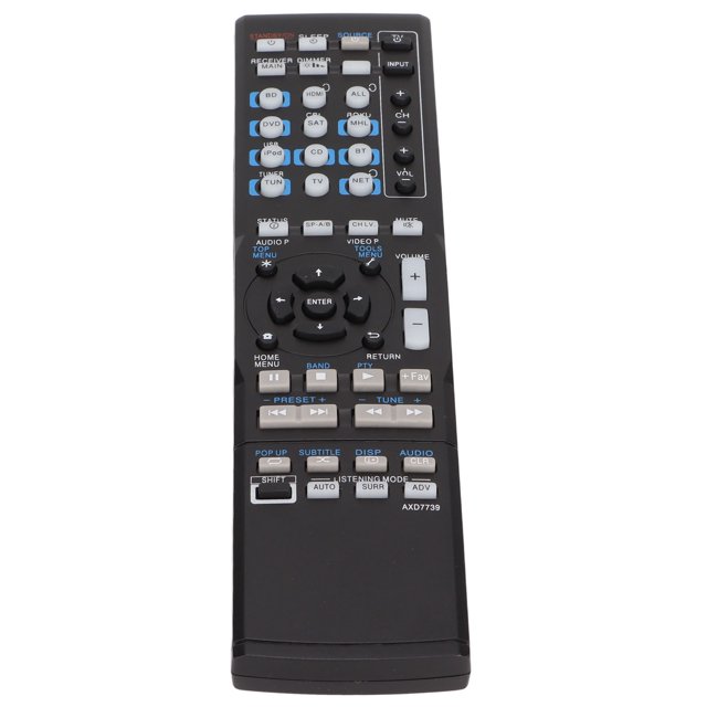 Control Remoto Del Receptor AV AXD7739 Actualización De Control Remoto De Reemplazo Compatible Fácil De Usar Para Pioneer VSX-830-K