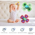 thumbnail image 4 of Suction Cup Spinning Top Toy,3Pcs Suction Cup Spinning Top Toy Baby Sucker Toy Table Sucker Gameplay Early Learner Toys for Baby Safe Interesting Table Sucker Gameplay, 4 of 8