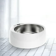 Heated Bowl for Pet Easily Clean Constant Temperature Water Food Dish Intelligent Winter Container Warm Heating Bowl Feeder Stainless Steel 1.5L