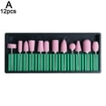 thumbnail image 4 of 10pcs Nail Files For Natural Nails 100/180 Grit Nail Files Bulk Flowery Nail File Curved Nail File By PULMCheerger, 4 of 8