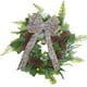 thumbnail image 2 of Corona de Navidad para la puerta principal 40cm - Guirnalda artificial con campanas doradas y bayas rojas para porche, pared, decoración navideña interior y exterior, 2 of 9