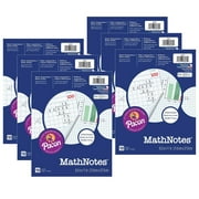 Pacon MathNotes Graphing Paper 8.5"" x 11"" 3-Hole Punched White (PAC3230-6)