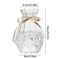 thumbnail image 3 of NWOKYZGH Glass Vases for Decor, Modern Decorative Flower Vase Centerpieces Table Home Indoor Desk Decor Living Room, Kitchen, office Wedding or Housewarming Gifts, 3 of 6