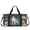 Multicolour 1, variant on Herdesigns Funny Owl Gym Bag for Women, Duffle Bag for Travel Sport, Lightweight Waterproof Carry on Weekender Overnight Dance Yoga Workout Bags