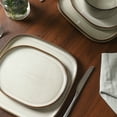 thumbnail image 6 of Stone Lain Cairo 12-Piece Dinnerware Set Stoneware, Service for 4, Grey, 6 of 6