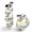 Opal, variant on 5sets Amethyst Stone Dragon Wrapped Ball Cylinder Gems Healing Crystal Pendants-Opal