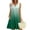 Green, variant on Womens Dresses Sevevn Women's Summer Fashion Printing Pocket Button Sleeveless V-Neck Dress Summer Dress
