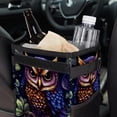 thumbnail image 6 of Owl Car Trash Can: Foldable with Lid, Leak-Proof, Hanging Storage Bag - Car Garbage Can, Mini Trash Can, 6 of 6