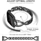 thumbnail image 3 of Pulsera brillante compatible con Fitbit Versa/Versa 2 bandas para mujer pulseras de acero inoxidable de repuesto para Versa Lite Edition/Versa SE accesorios elegante correa de metal plata + oro rosa Adepaton WMZL-990-1, 3 of 9