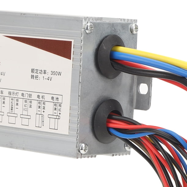 E-for Bike Contrôleur Moteur Brossé 350W – 24V/36V YK31C, Boîtier Alu, Pour Scooter électrique Et Vélo électrique