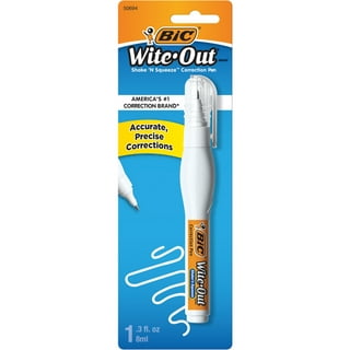 BIC Wite-Out Brand EZ Correct Correction Tape, White, 18-Pack for School  Supplies 