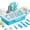 Blue, variant on Gelomee Play Sink with Running Water, Pretend Doctor Kit for Toddlers 3-5 with Oversize Teeth, Outdoor Toys for Toddler 1-3 Year Old