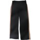 thumbnail image 1 of Eileen Fisher Mujer Georgette Crepe Casual Pierna Ancha Pantalones, Negro, 4P, 1 of 2