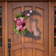 thumbnail image 4 of Dalazy Artificial cat Wreath Wall Door Easter for Door Party Decor Fall, 4 of 4