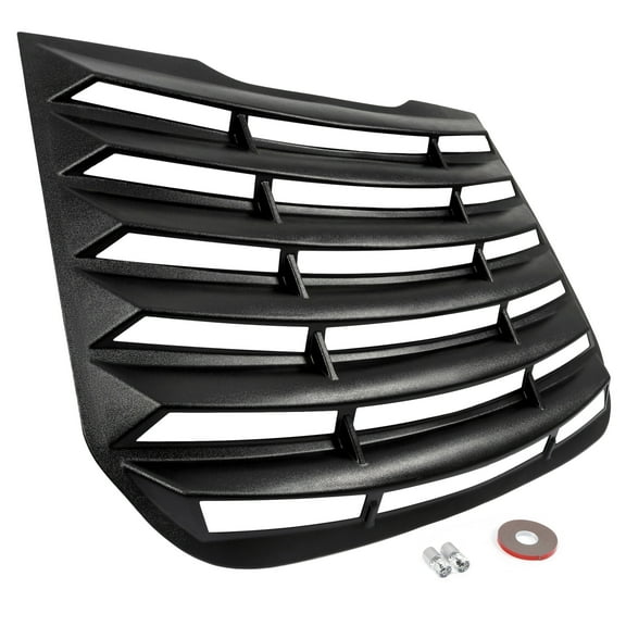 Rear Window Louver Vent For Ford Fusion 2013-2020 2018 ABS Sun Shade Cover