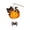 A, variant on Lilixerw Halloween Pumpkin Lantern Decoration, Hanging Projection Light Kit with Witch Figure Accent, for Indoor Wall, Window and Party Setup, 14.17x7.09 inch