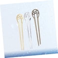 thumbnail image 3 of 3pcs Decorative Hair Clips Metal Hair Clips for Women French Barrette Hair Clips French Hair Stick Elegant Vintage Hairpin Antique Hair Chopsticks Hair Fork Hair Accessories Metal, 3 of 5