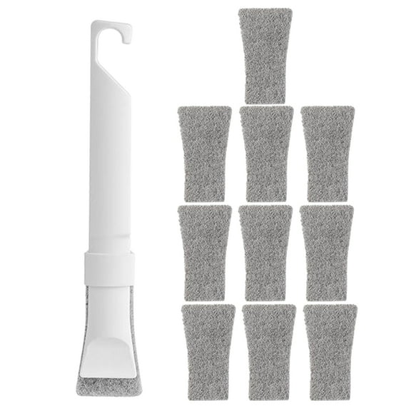 CTIRCHIU 1Set Household Narrow Gap Cleaning Brush with Scraper for Kitchen Bathroom Corners