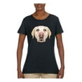thumbnail image 2 of Wild Bobby, Golden Retriever Cute Gift, Dog Lover, Women Graphic Tee, Black, XX-Large, 2 of 4