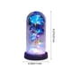 thumbnail image 3 of Eoozwa 3 Packs Gold-Plated Artificial Rose in Glass Dome with LED Lights Romantic Birthday Gift for Valentine's Day Home Decor Anniversary Present, 3 of 6