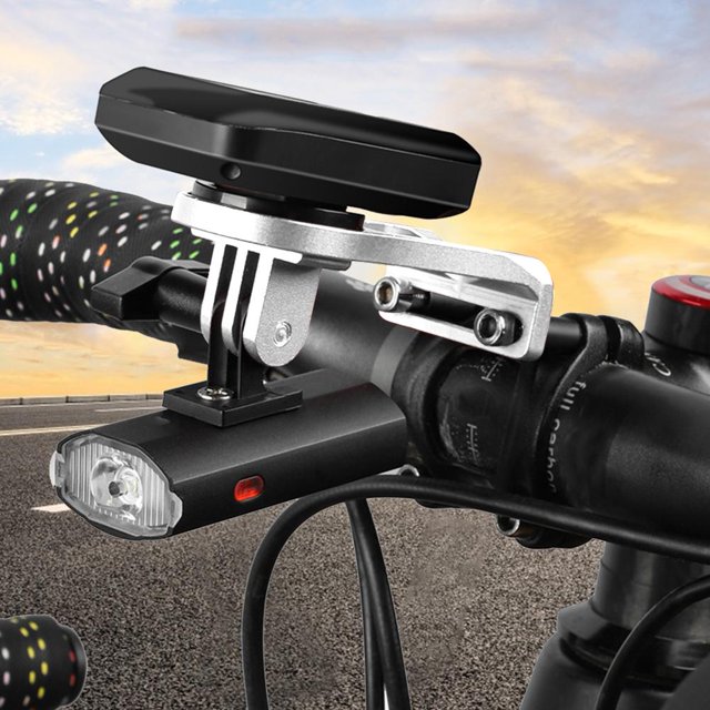 Soporte de montaje para cronómetro de bicicleta de montaña MTB, soporte de luz para cámara de ciclismo, conjunto de accesorios, soporte para ordenador de bicicleta