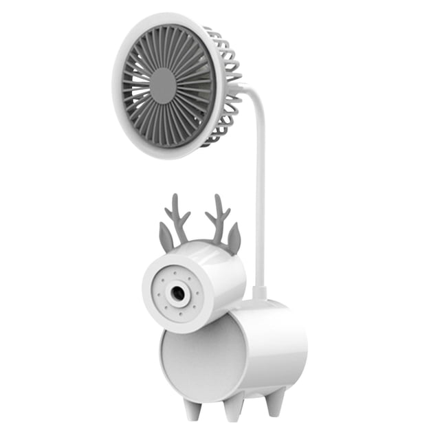 Fun Fan Student Pen Holder Fan Sacapuntas Fan Multifunción Fan Cartoon Usb Wmkox1427yii hfskjfh1420