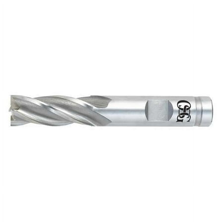 Osg HSS End Mill,6.0mm5/8in.Cut L 5810400
