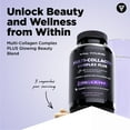 thumbnail image 2 of Vital Vitamins Multi Collagen Complex Plus - Biotin, HA, Vit C - Hair, Skin, Nails, Joints - 300 Count, 2 of 9