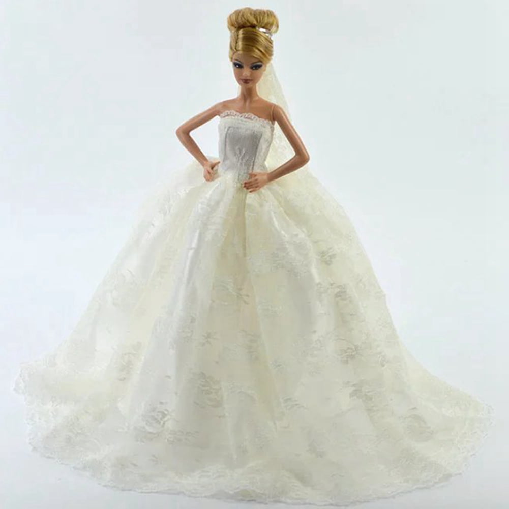 barbie bridal dress