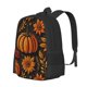 thumbnail image 1 of Balery Autumn Pumpkin Leaves Mochila para hombre y mujer - Tela Oxford 600D resistente - Gran capacidad, resistente al agua, ideal para la escuela, viajes y senderismo, 1 of 6