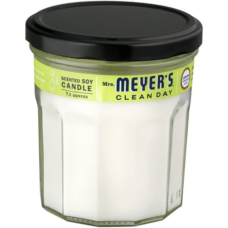 Mrs. Meyer's Clean Day Candle, Lemon Verbena, 7.2 oz (6 pack) (Bundle)