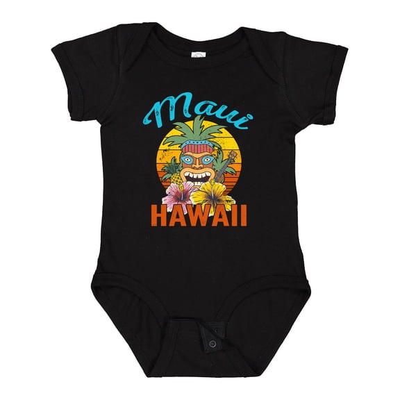 Inktastic Maui Hawaii Vacation Tiki Boys or Girls Baby Bodysuit